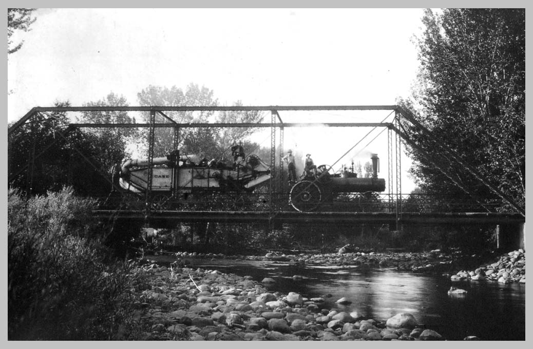 CLIFF CEGO: NEW BRIDGE CROSSING, c. 1902: The Eagle Valley Historical Photo Gallery