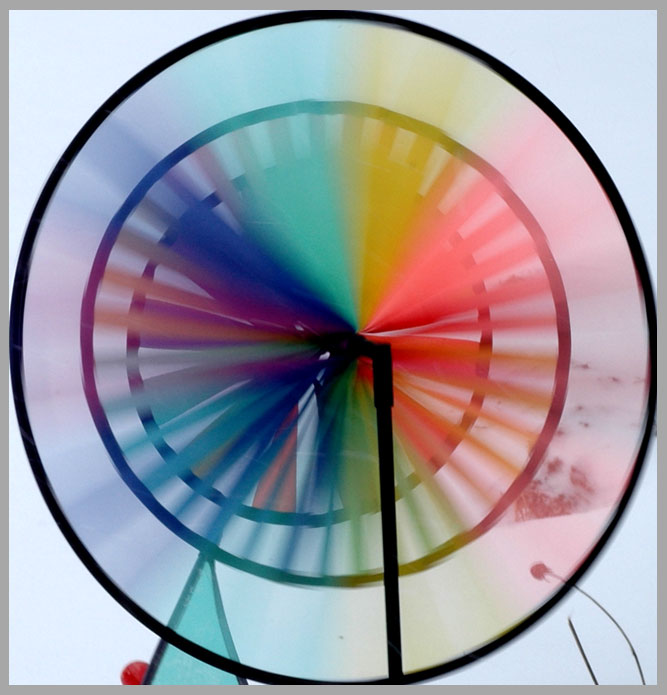 color wheel, round