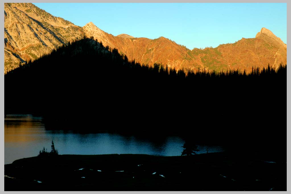 CLIFF CREGO | Last Light on Hidden Lake, Eagle Cap Wilderness