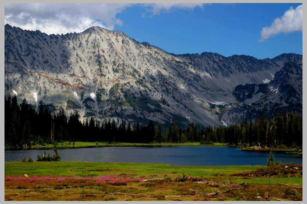 CLIFF CREGO | Hidden Lake, view East, Eagle Cap Wilderness