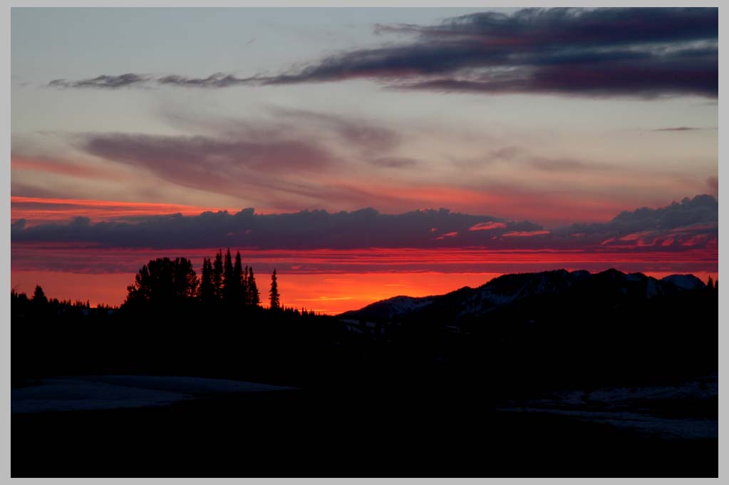 Last Light—Little Eagle Meadows, High Wallowas . . . Northeast Oregon