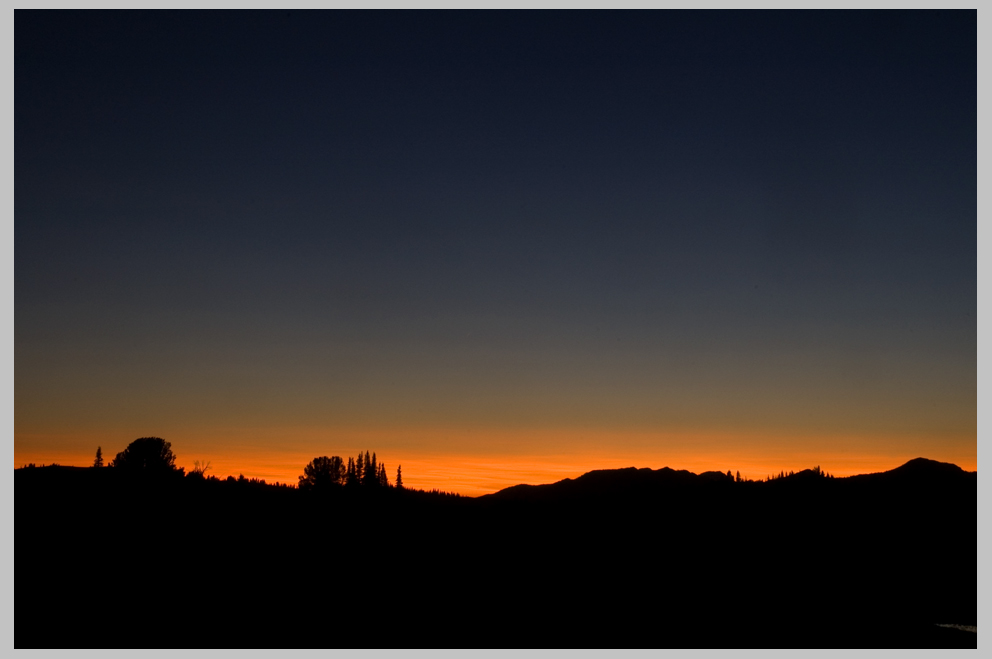 Little Eagle Meadows, Solstice Time skyline