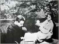 rilke with clara 1906